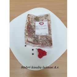 Sūdyti kiaulių lašiniai, 1 kg