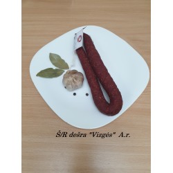 Šaltai rūkyta dešra „Vizgės“ , 1 kg